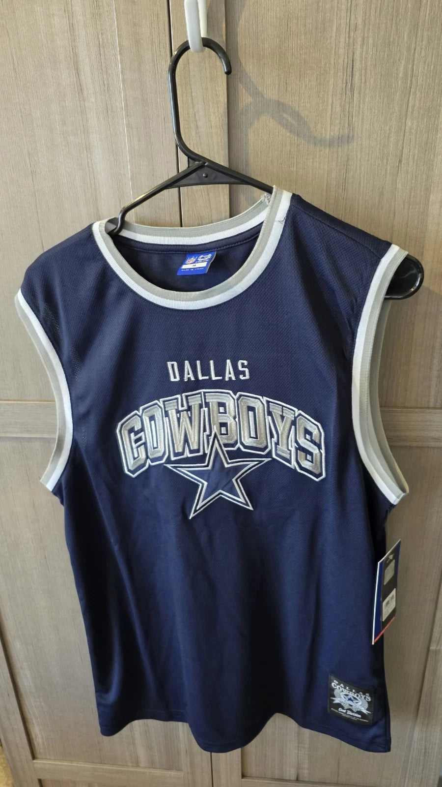 Dallas Cowboys Ultra Game Tank Top Size Medium