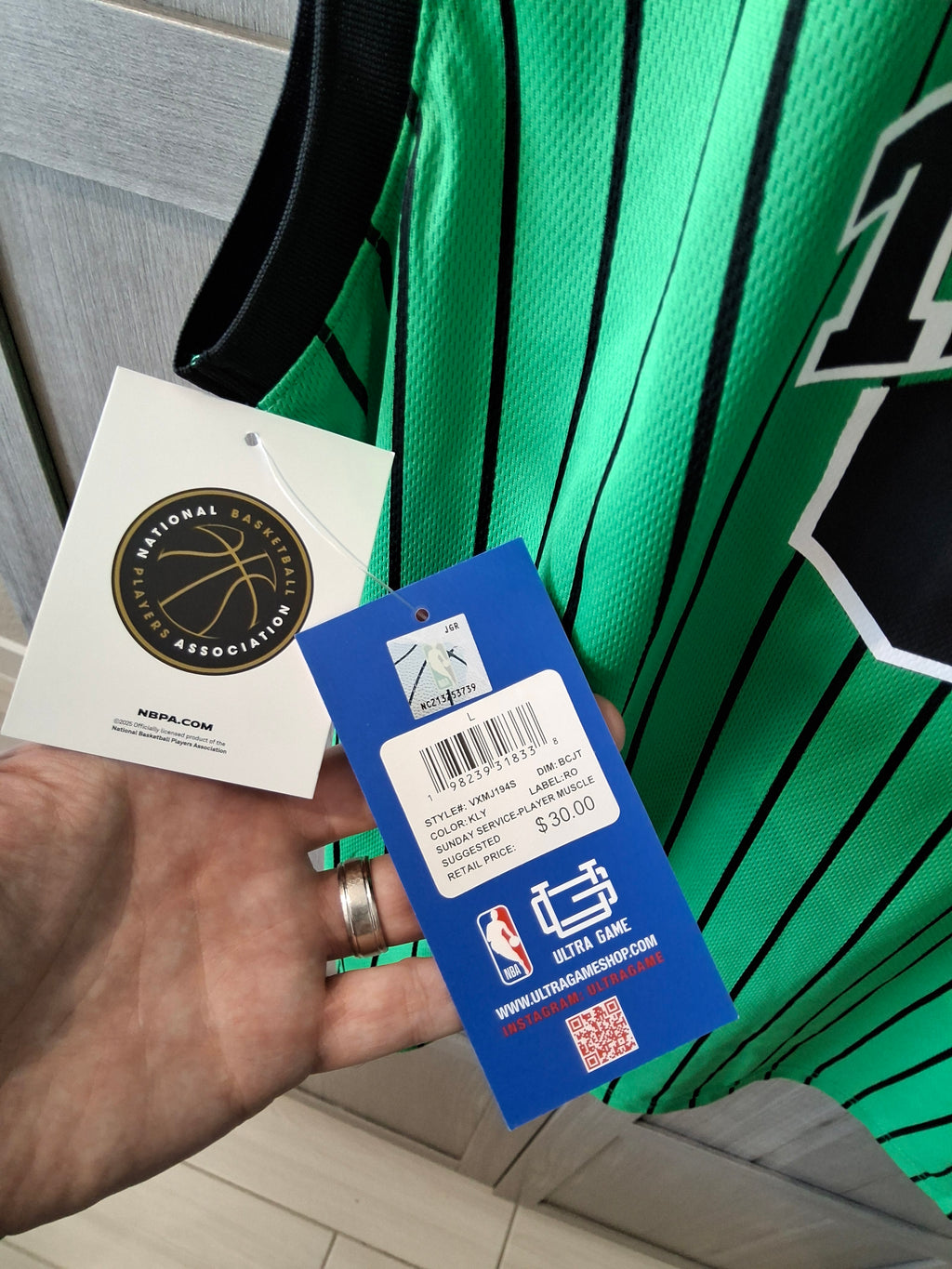 Boston Celtics Jersey New with Tags