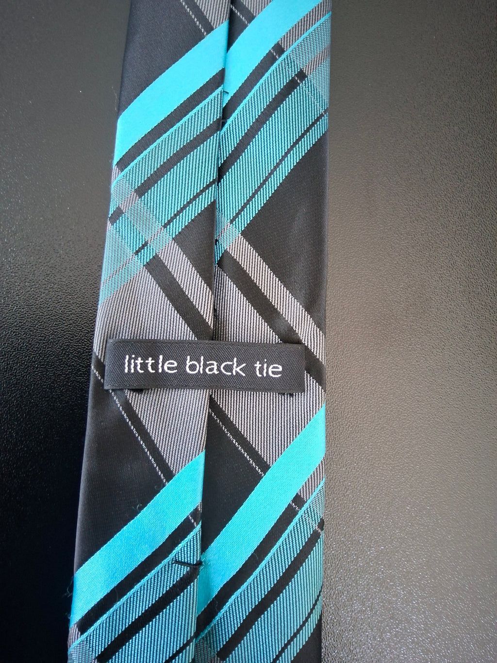 Little Black Tie in Blue and Black