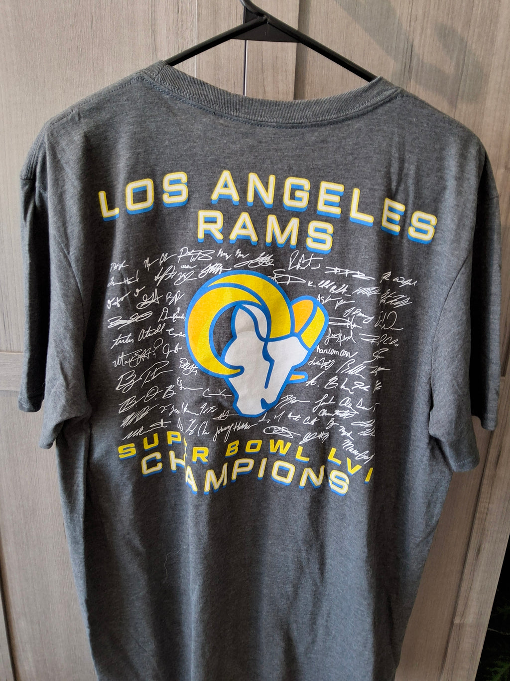 Los Angeles Rams Super Bowl Champions Tee Shirt