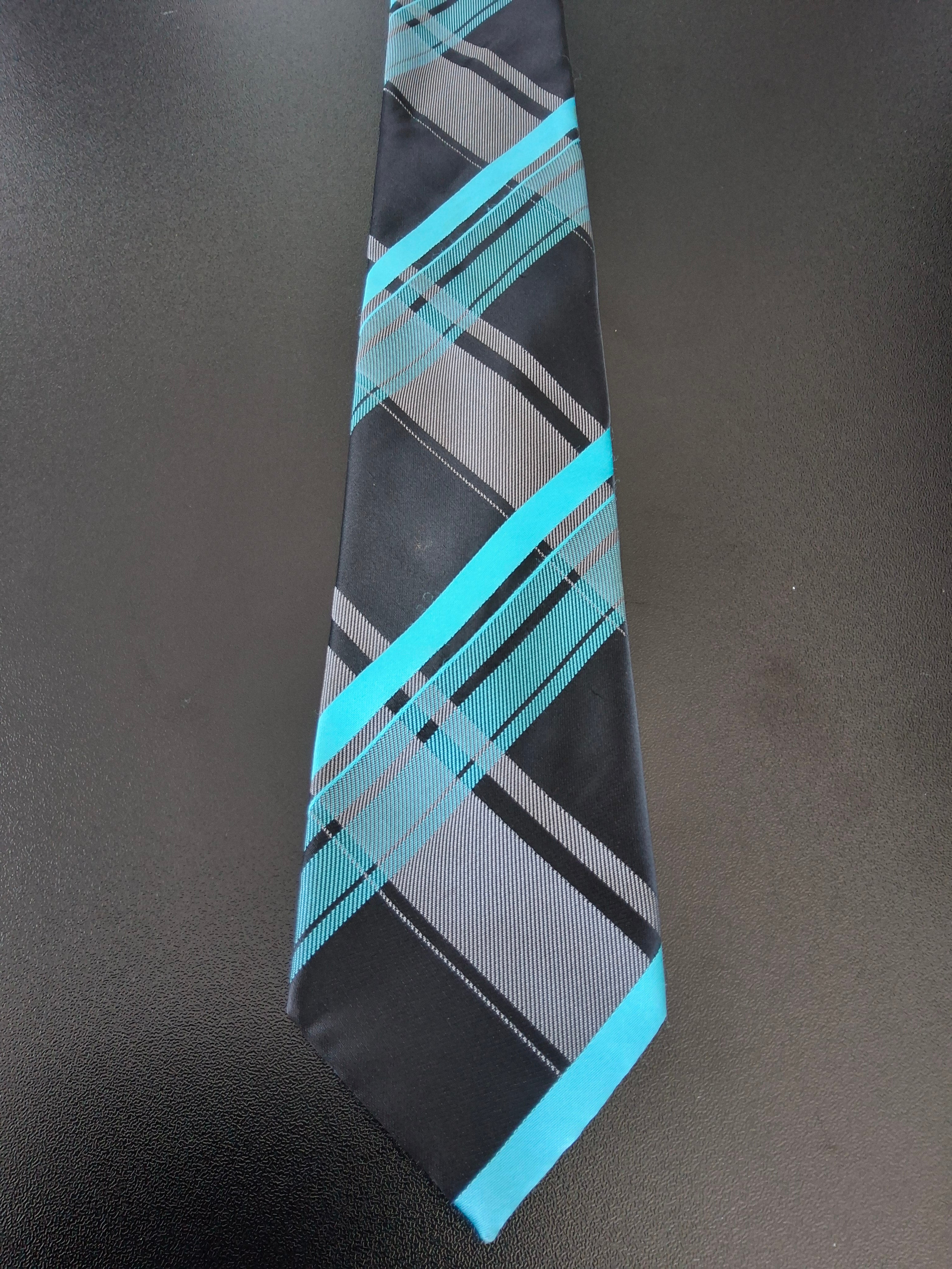 Little Black Tie in Blue and Black