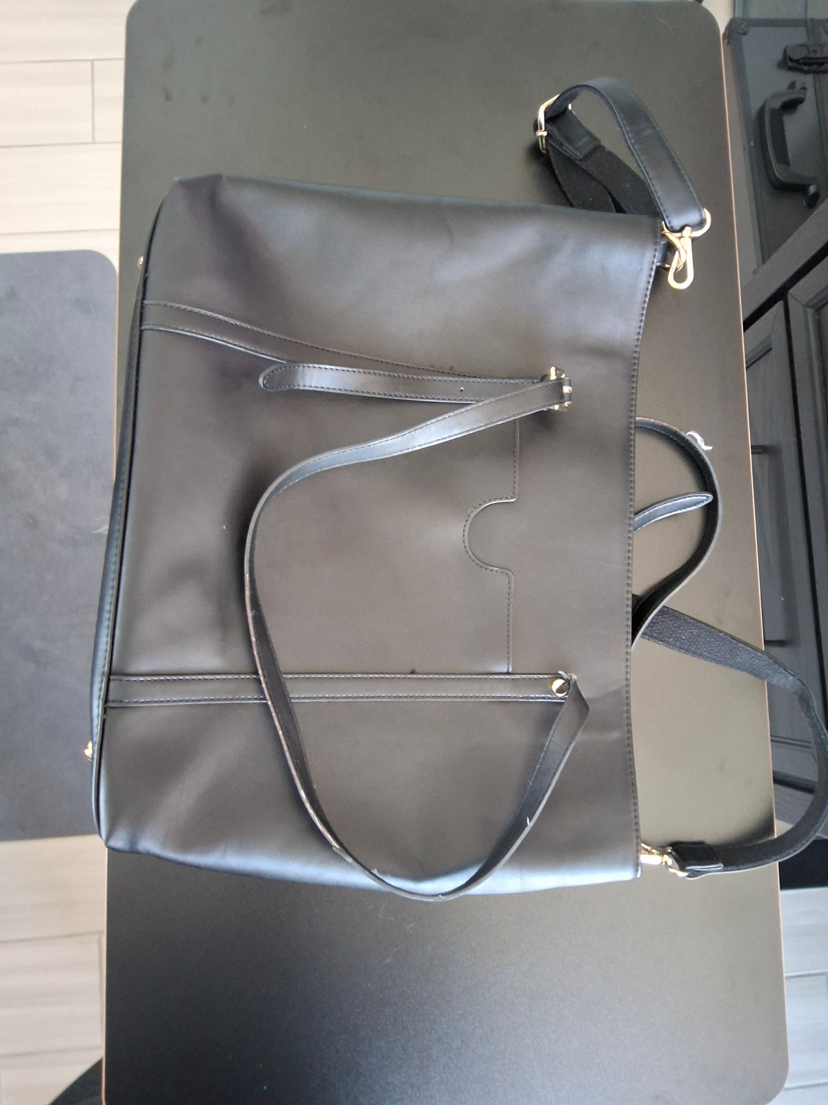 Black Tote Bag unbranded