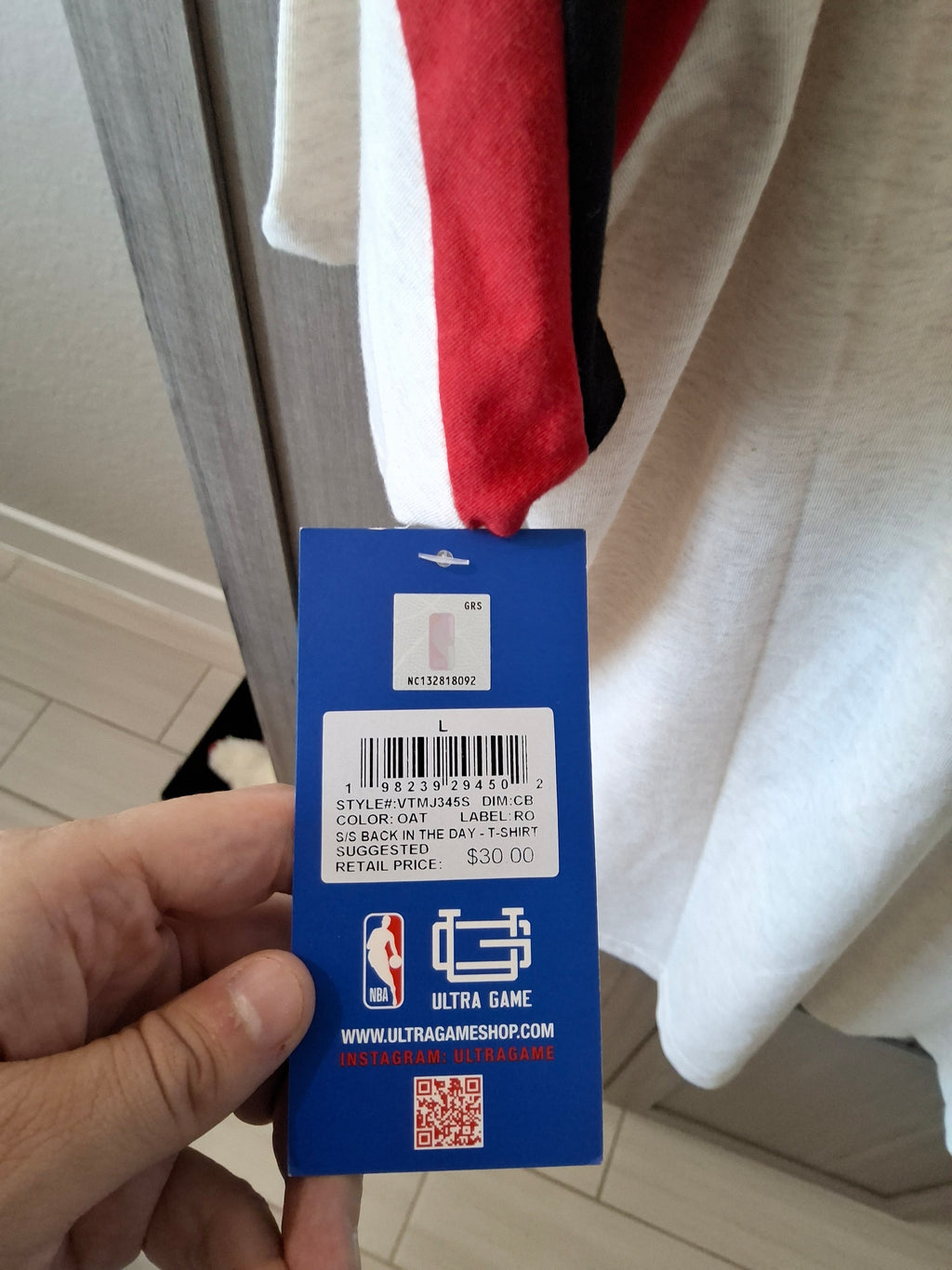 Chicago Bulls Shirt New with tags