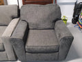 Ashley Furniture Charcoal Grey Armchair / Accent Chair - Excellent Condition